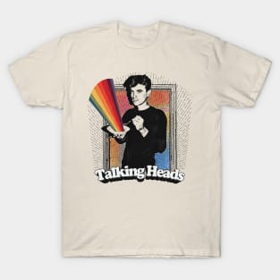 Talking Heads // Retro Style Fan Art Design T-Shirt